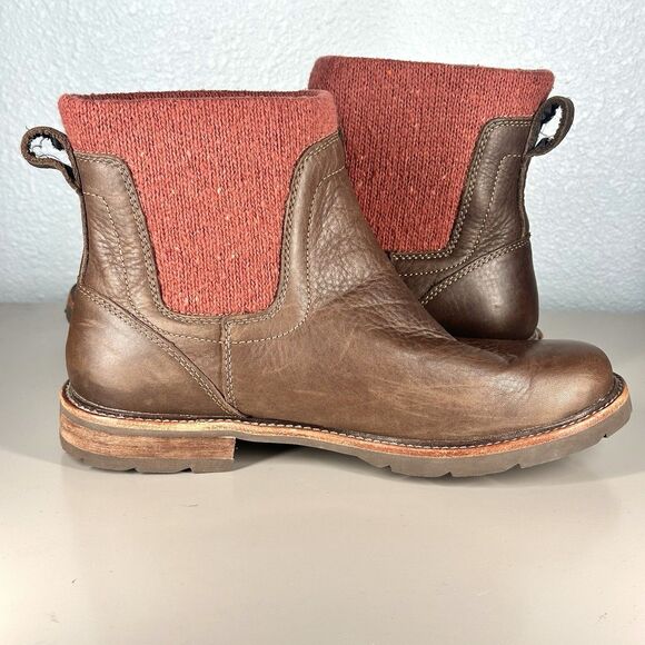 LL Bean East Point Chelsea Boots Womens 7.5 Pull On Ankle Bootie Shoes 504770 - Picture 7 of 16
